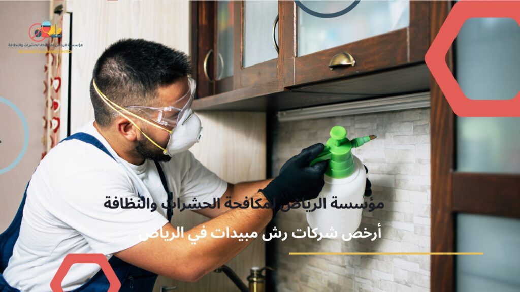 مكافحة حشرات بدون رائحة بالرياض