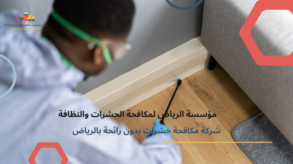 مكافحة حشرات بدون رائحة بالرياض