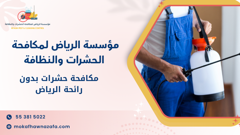 مكافحة حشرات بدون رائحة الرياض