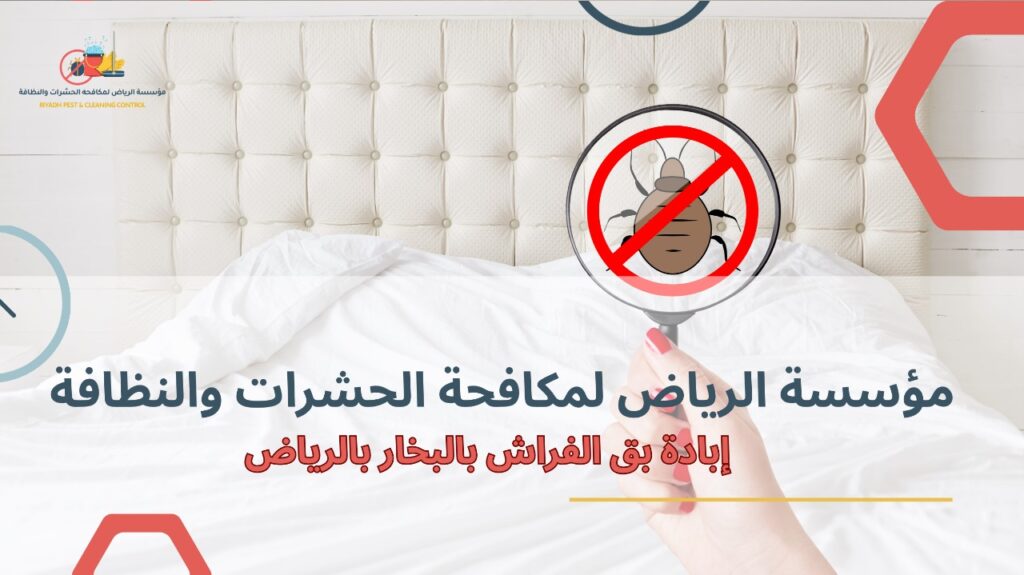 إبادة بق الفراش بالبخار بالرياض
