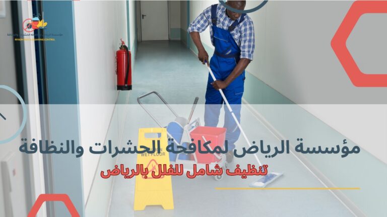خدمات تنظيف شامل للفلل بالرياض مع مؤسسة الرياض