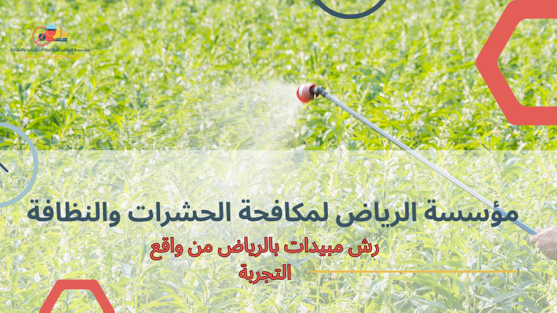 خطوات رش مبيدات بالرياض من واقع التجربة