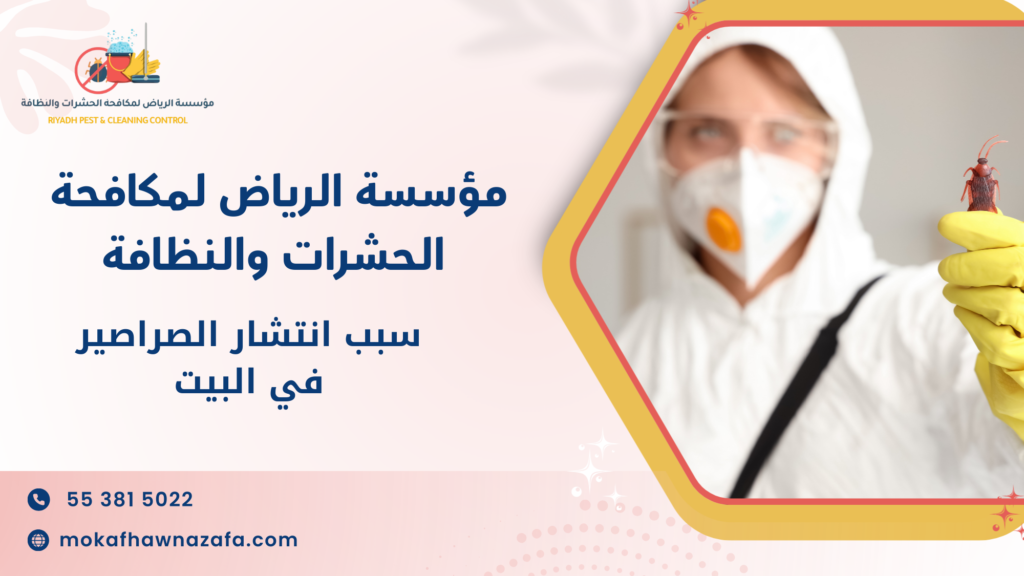 سبب انتشار الصراصير في البيت