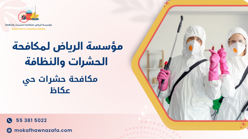مكافحة حشرات حي عكاظ