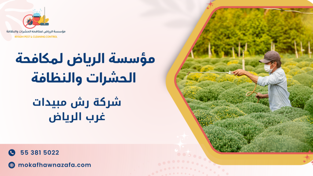اختيار أفضل شركة رش مبيدات غرب الرياض