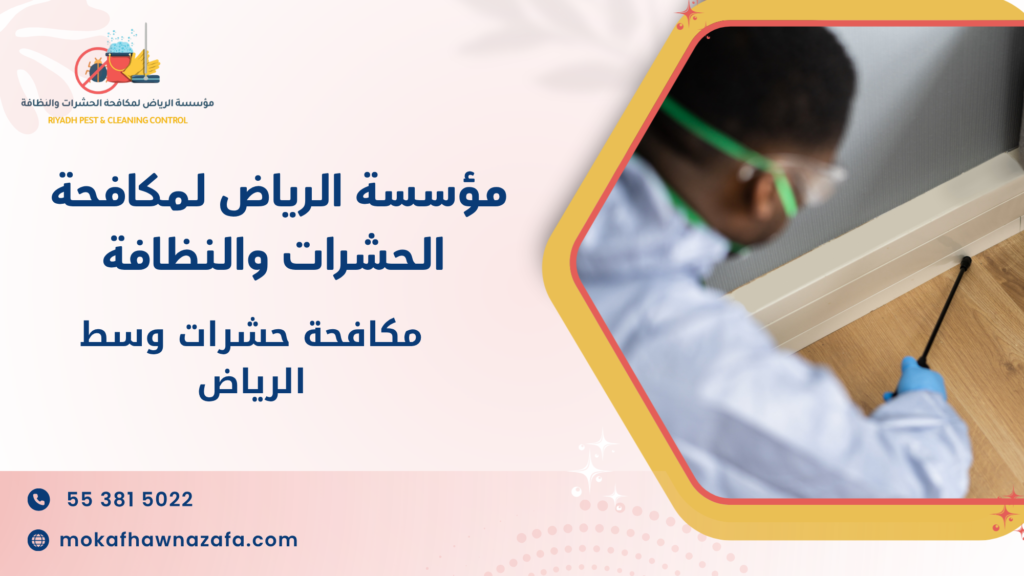 أهمية مكافحة حشرات وسط الرياض