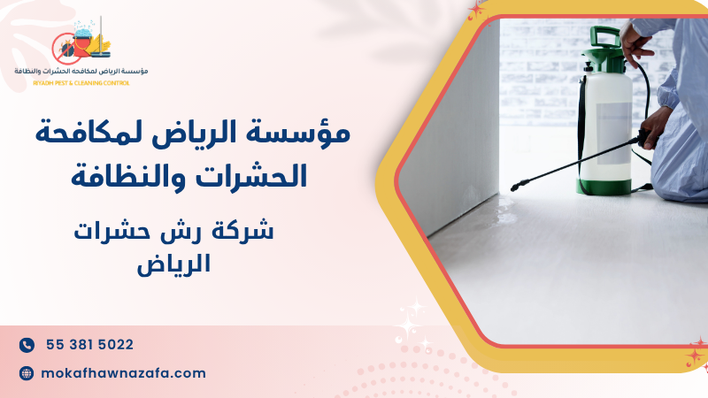 شركة رش حشرات الرياض