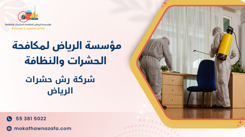 شركة رش حشرات الرياض